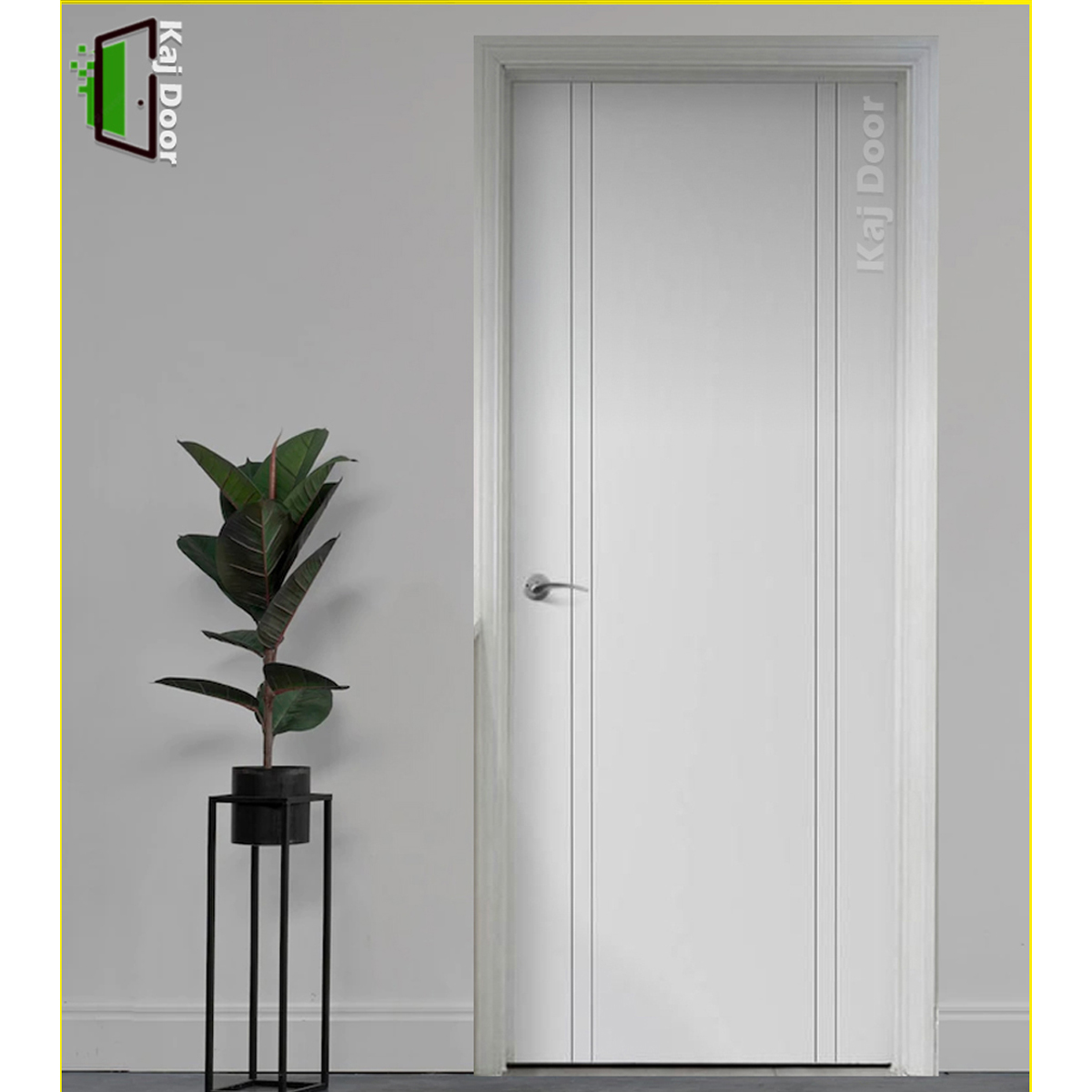    درب اتاقی چوبی روکش PVC کد 606